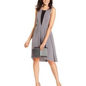 RACHEL by Rachel Roy Gray & Black A-line Dress